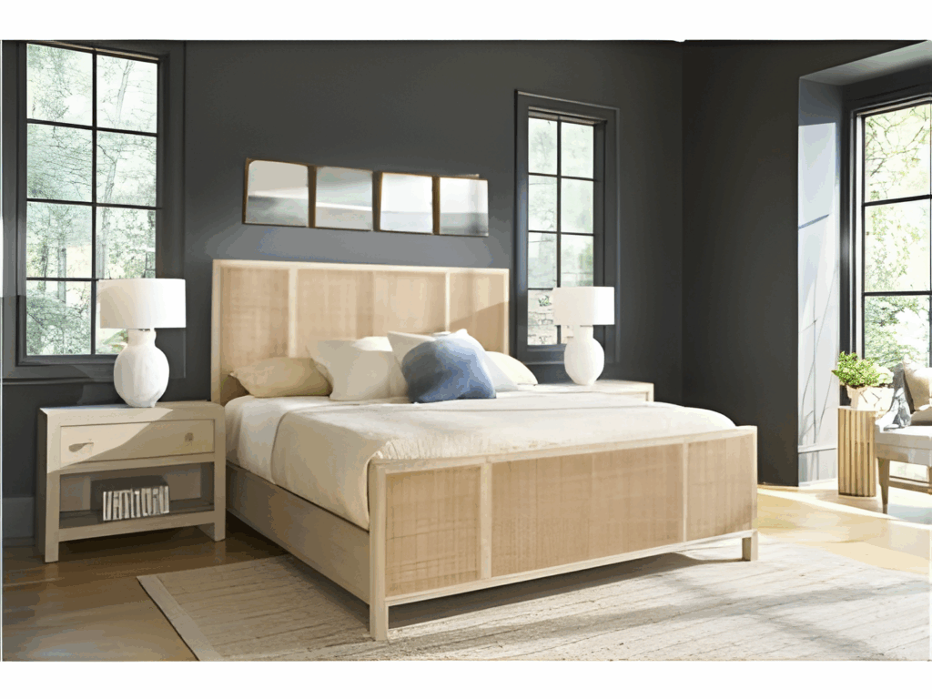 Thumbnail of http://a%20bedroom%20with%20a%20bed,%20nightstand,%20and%20windows