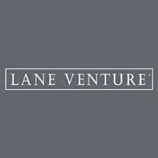 the lane venture logo on a gray background