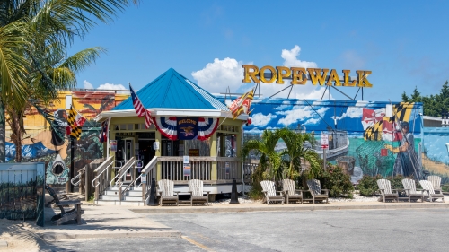 Exterior of Ropewalk Ocean City Maryland