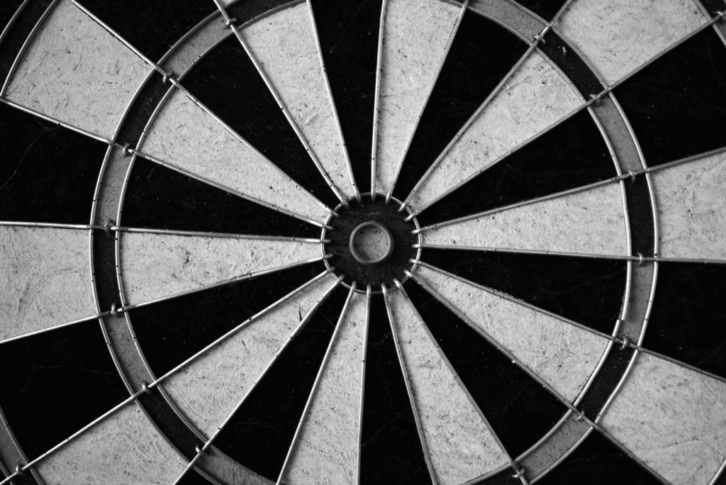 Black and White Target image for D3 Blog Post - Retargeting