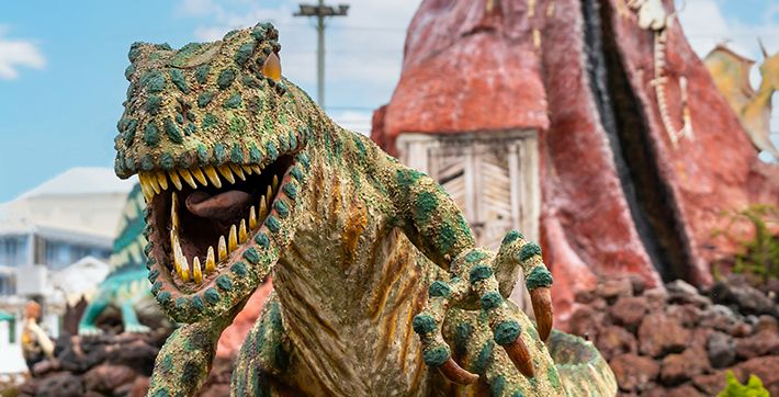 Prehistoric Dinosaur Mini Golf for Old Pro Golf OCMD D3 Case Study