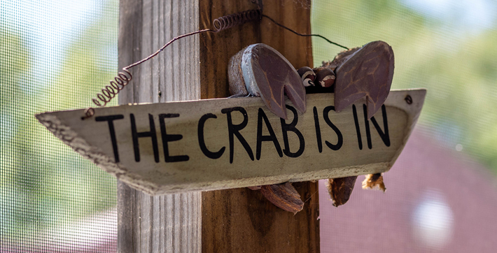 Somerset County MD Crab sign D3 photography