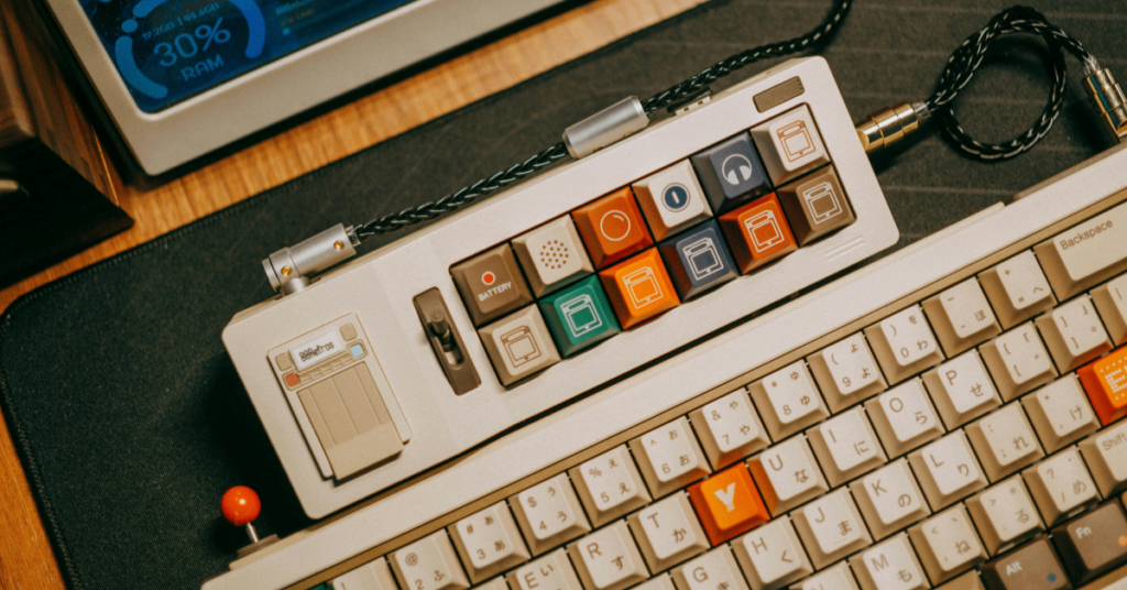 retro computer keyboard