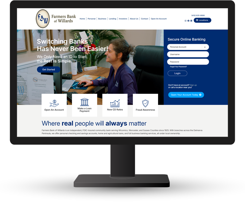 Farmers Bank of Willards Case Study for D3