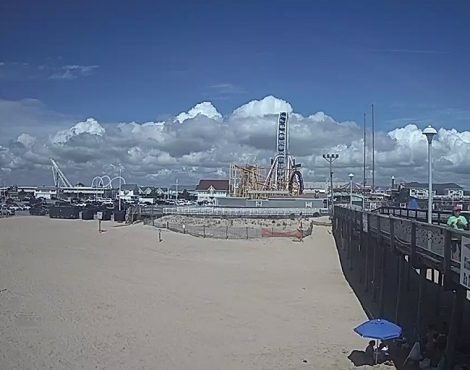 Ocean City Boardwalk Rides Cam