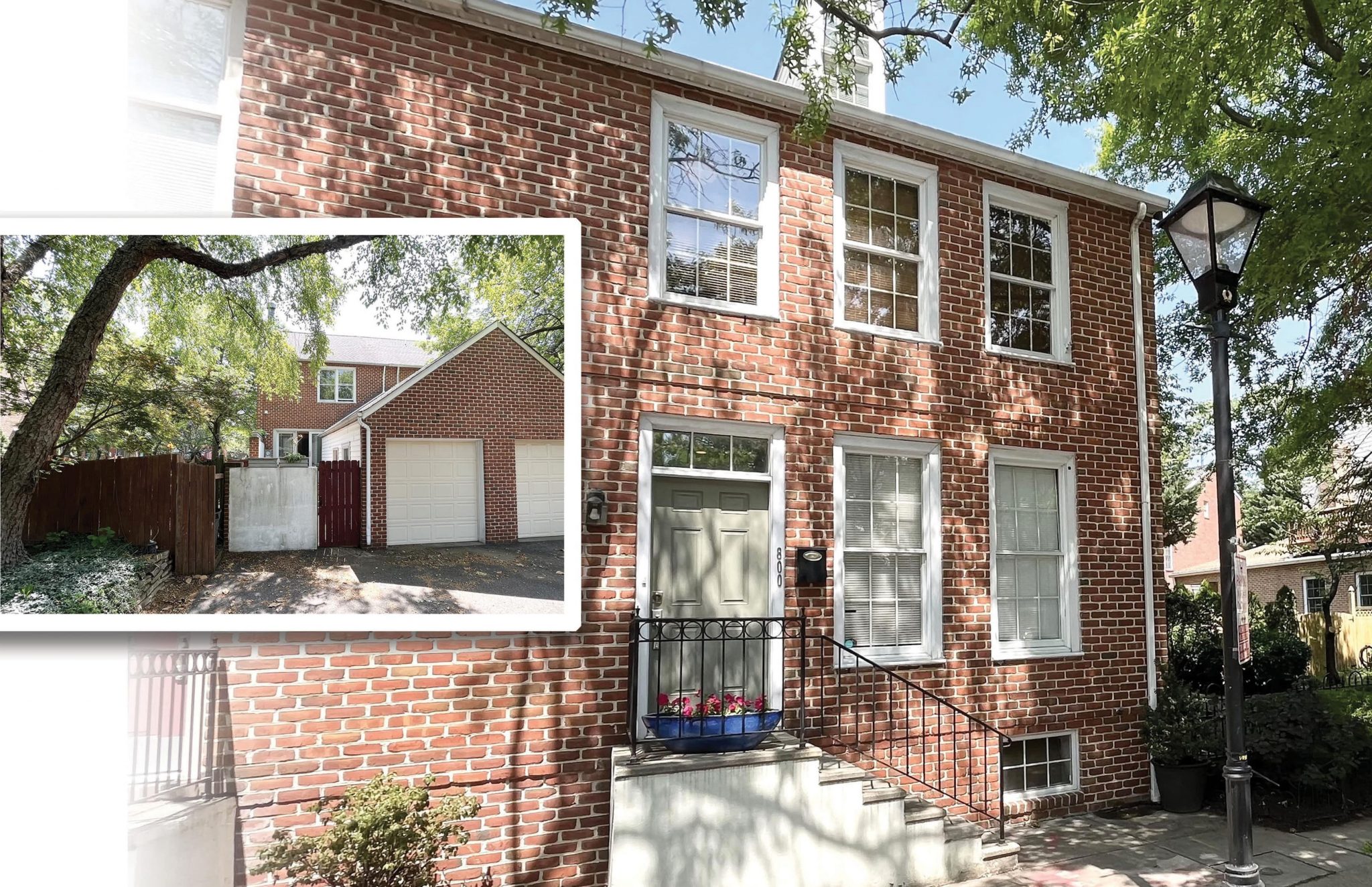 The exterior of a home for sale: 800 S Sharp St. Baltimore, MD 21230