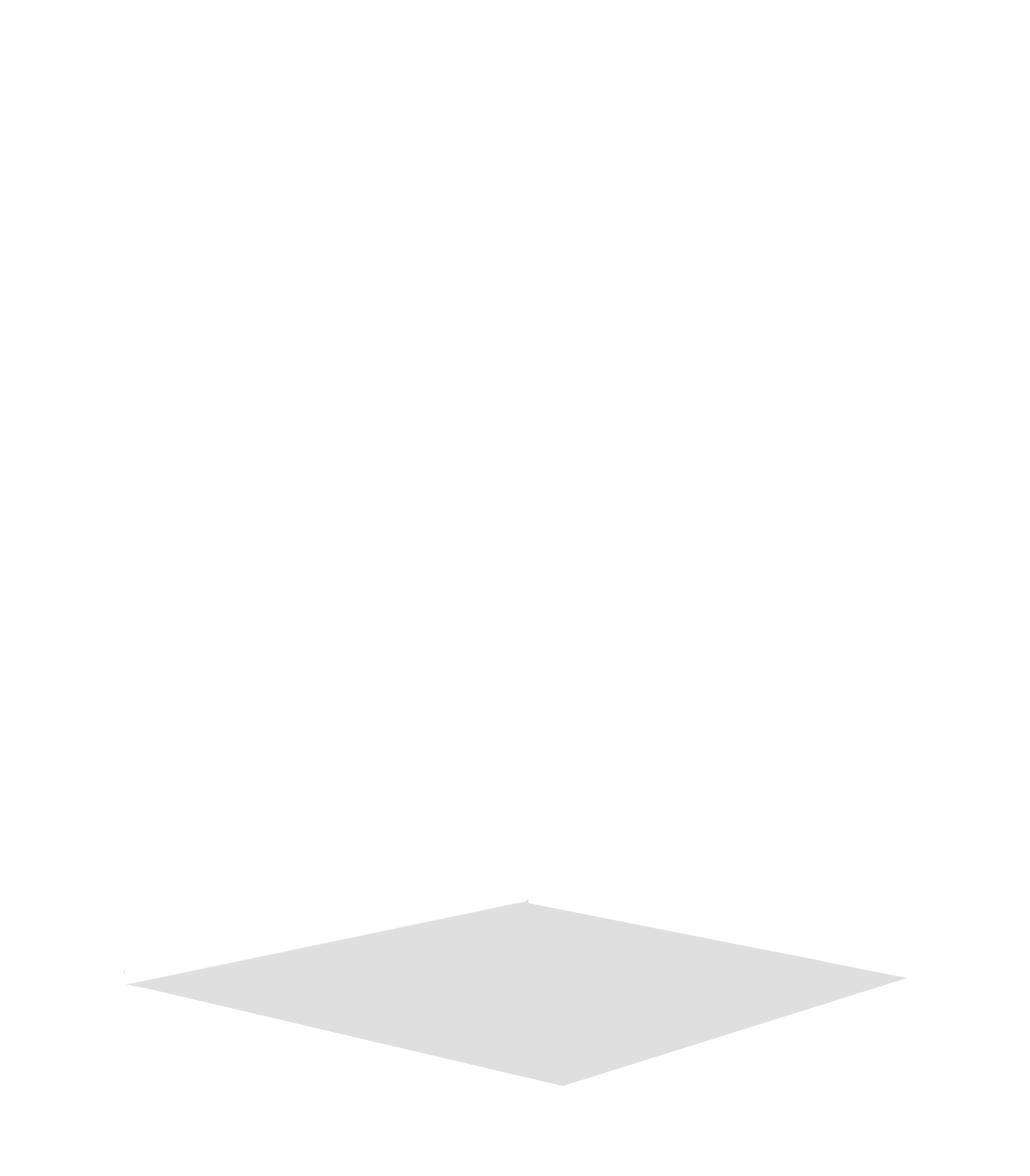 a black and white photo of a square object