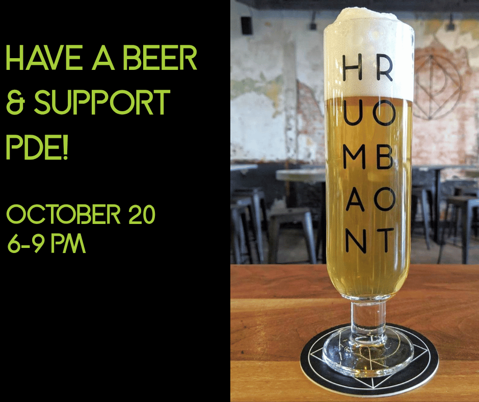 Have a Beer for PDE at Human Robot Have a Beer for PDE at Human Robot