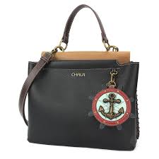 Charming Satchel - Anchor - black