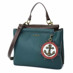 Charming Satchel - Anchor - turquoise