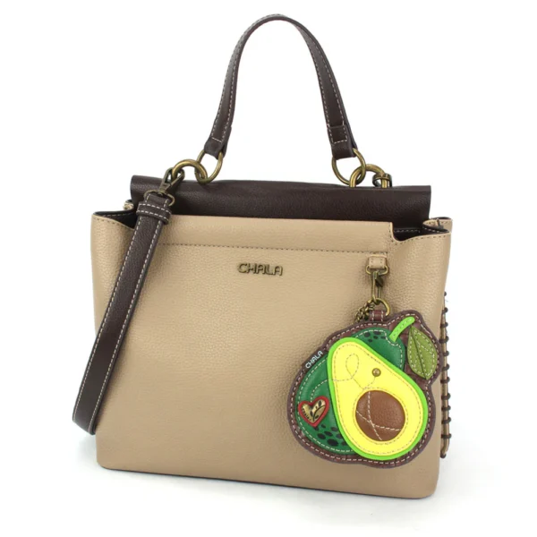 Charming Satchel - Avocado - taupe