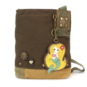 Patch Crossbody - Mermaid - brown