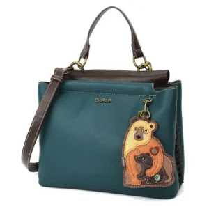 Charming Satchel - Black Bear - taupe