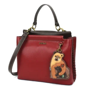 Charming Satchel - Black Bear - black