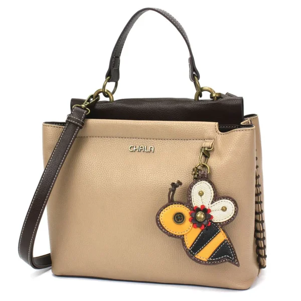 Charming Satchel - Black Bear - turquoise