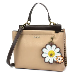 Charming Satchel - Gray Elephant - turquoise