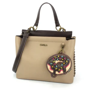 Charming Satchel - Frog - taupe