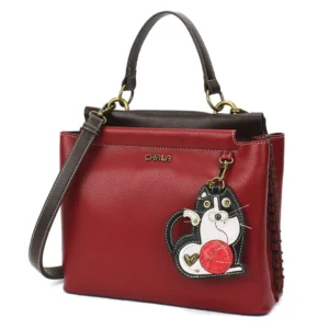 Charming Satchel - Lily Frog - black