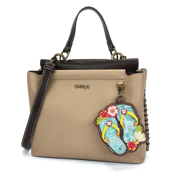 Charming Satchel - Lily Frog - turquoise