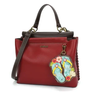 Charming Satchel - Flamingo Group - burgundy
