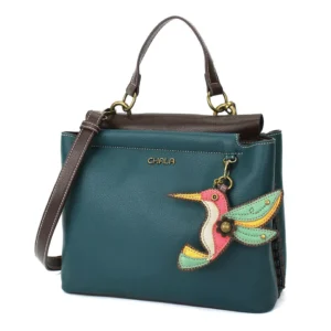 Charming Satchel - Hummingbird - turquoise