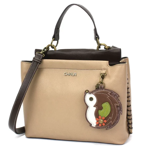 Charming Satchel - Hedgehog - taupe