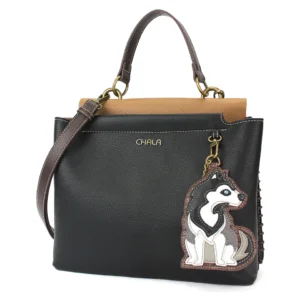 Charming Satchel - Husky - black