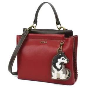 Charming Satchel - Husky - burgundy
