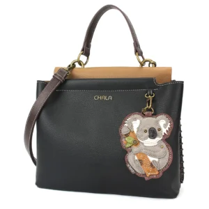 Charming Satchel - Koala - black