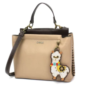 Charming Satchel - Llama - taupe