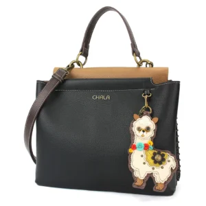 Charming Satchel - Llama - black