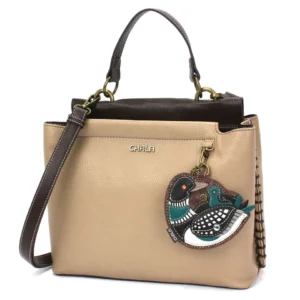 Charming Satchel - Loon Bird - taupe