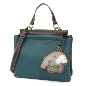 Charming Satchel - Manatee II - turquoise