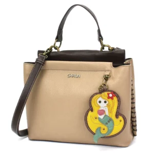Charming Satchel - Mermaid - taupe