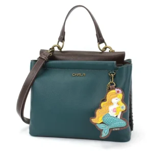 Charming Satchel - Mermaid A - turquoise