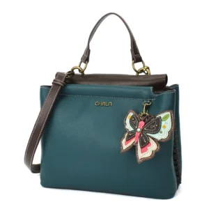 Charming Satchel - New Butterfly - turquoise