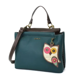 Charming Satchel - Owl Gen II  - turquoise