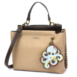Charming Satchel - Octopus - taupe