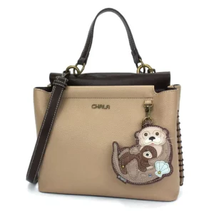 Charming Satchel - Otters - taupe
