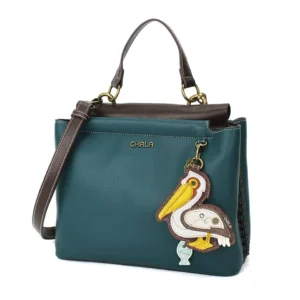 Charming Satchel - Pelican - turquoise
