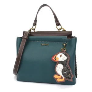 Charming Satchel - Puffin - turquoise