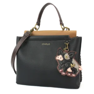 Charming Satchel - Spotted Pig - black - black