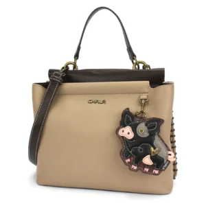 Charming Satchel - Spotted Pig - black - taupe