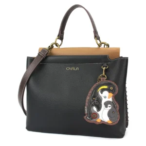 Charming Satchel - Penguin - black