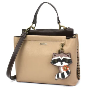 Charming Satchel - Raccoon - taupe