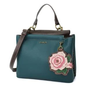 Charming Satchel - Rose A - pink - turquoise
