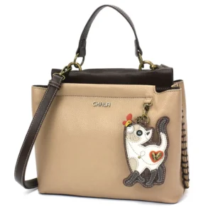 Charming Satchel - Slim Cat - taupe