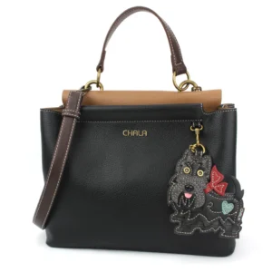 Charming Satchel - Scottie - black