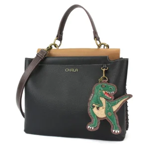 Charming Satchel - TRex - black