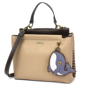 Charming Satchel - Whale - taupe
